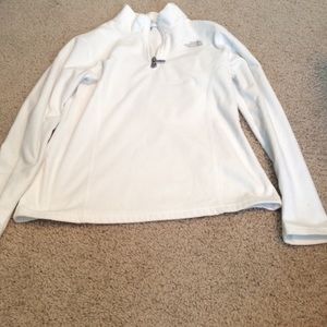 COPY - White North Face half zip